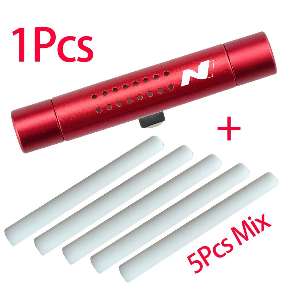1 PC Car Styling Car Air Freshener Solid Perfume Cores Conditioning Air Vent Clip for Hyundai N Line Performance Car Accessories - Revved Up Tools