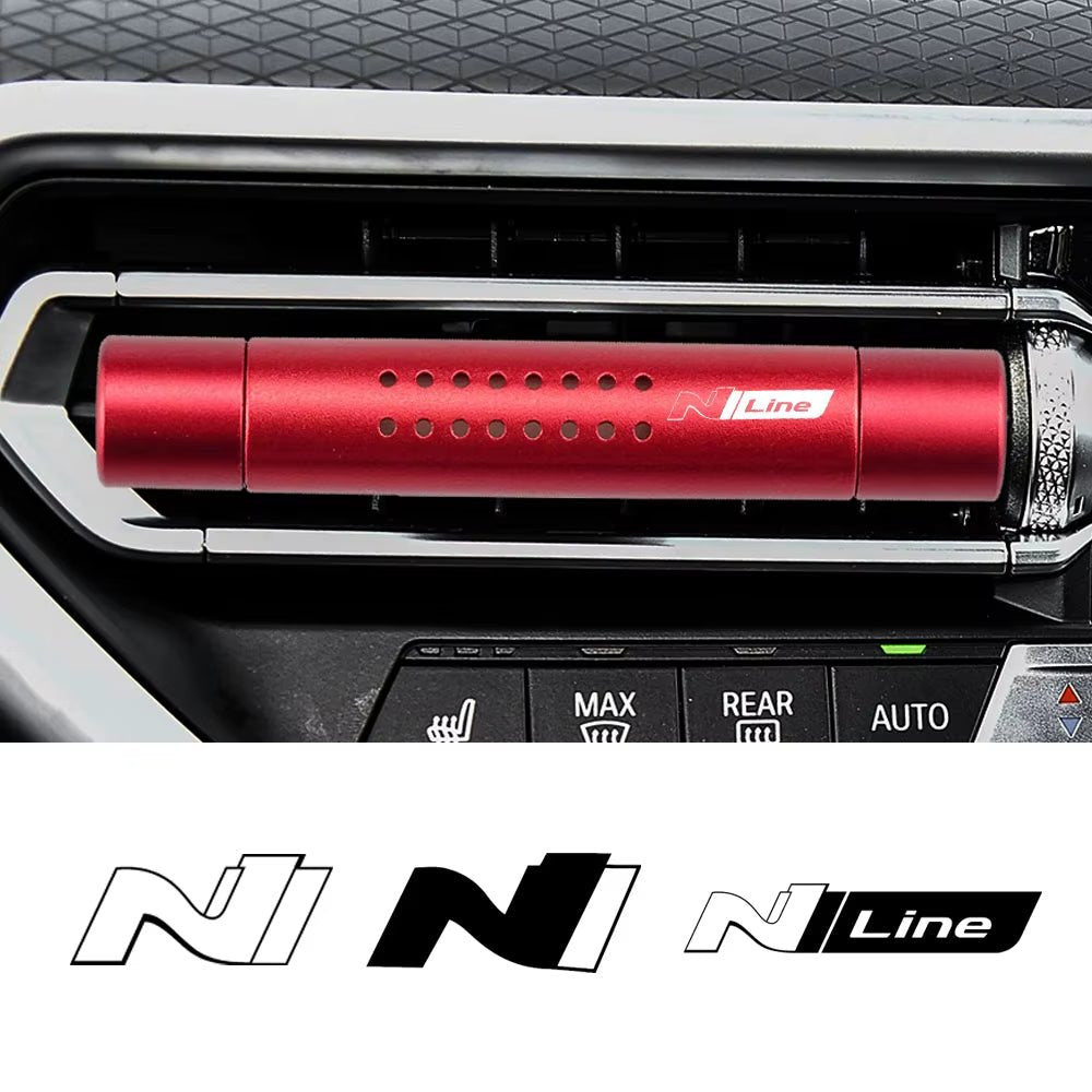 1 PC Car Styling Car Air Freshener Solid Perfume Cores Conditioning Air Vent Clip for Hyundai N Line Performance Car Accessories - Revved Up Tools