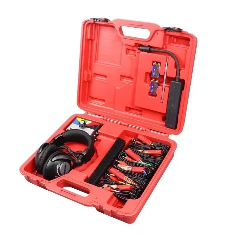 1 Set Combination Electronic Stethoscope Kit Auto Car Mechanic Noise Diagnostic Tool Six Channel Auto Mechanic Tools - Revved Up Auto