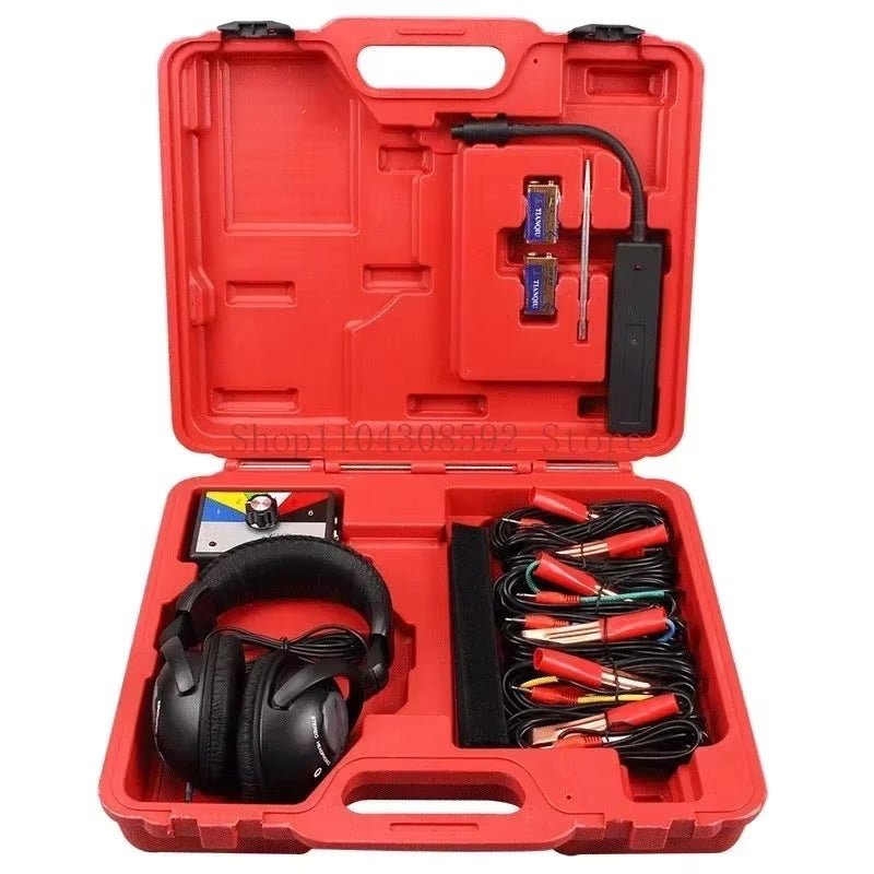 1 Set Combination Electronic Stethoscope Kit Auto Car Mechanic Noise Diagnostic Tool Six Channel Auto Mechanic Tools - Revved Up Auto