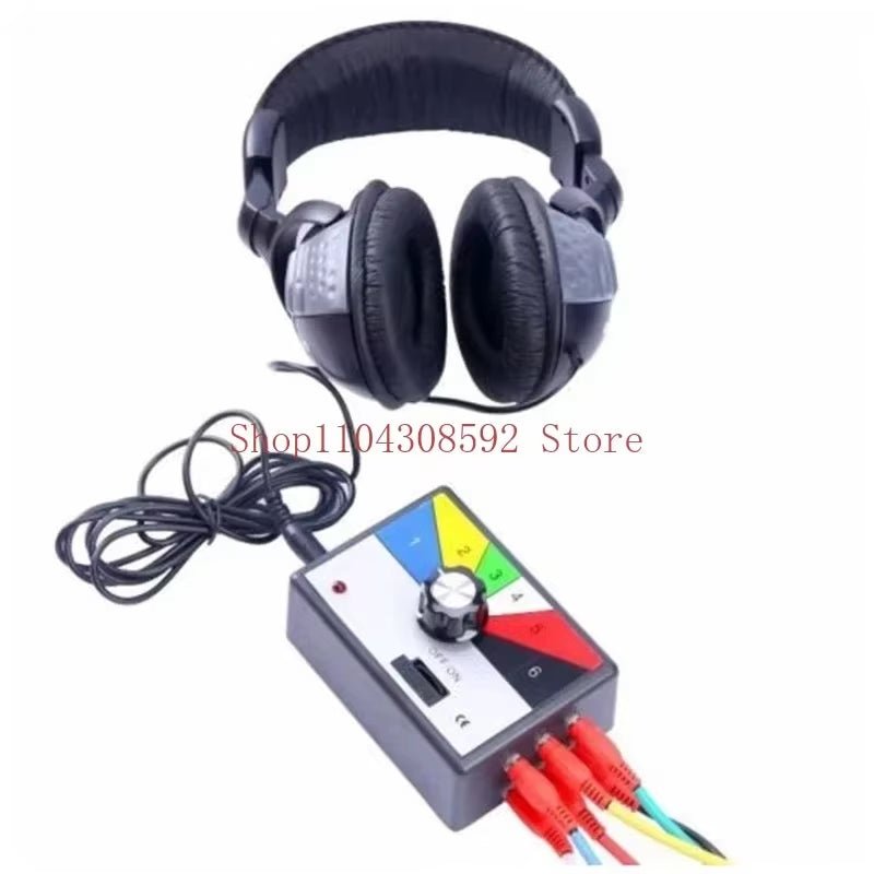 1 Set Combination Electronic Stethoscope Kit Auto Car Mechanic Noise Diagnostic Tool Six Channel Auto Mechanic Tools - Revved Up Auto