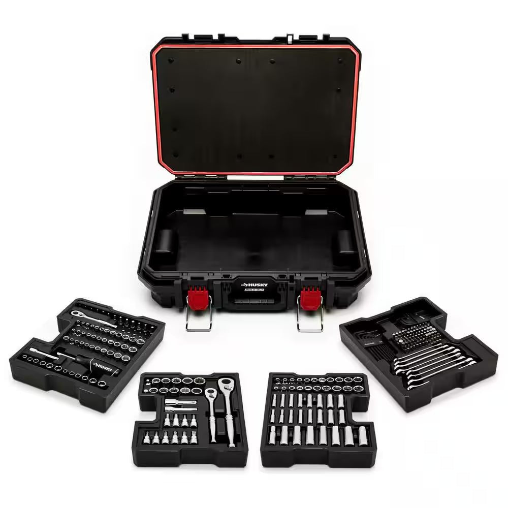 1/4 In., 3/8 In., and 1/2 In. Drive Mechanics Tool Set with Build - Out Tool Case (270 - Piece) - Revved Up Auto