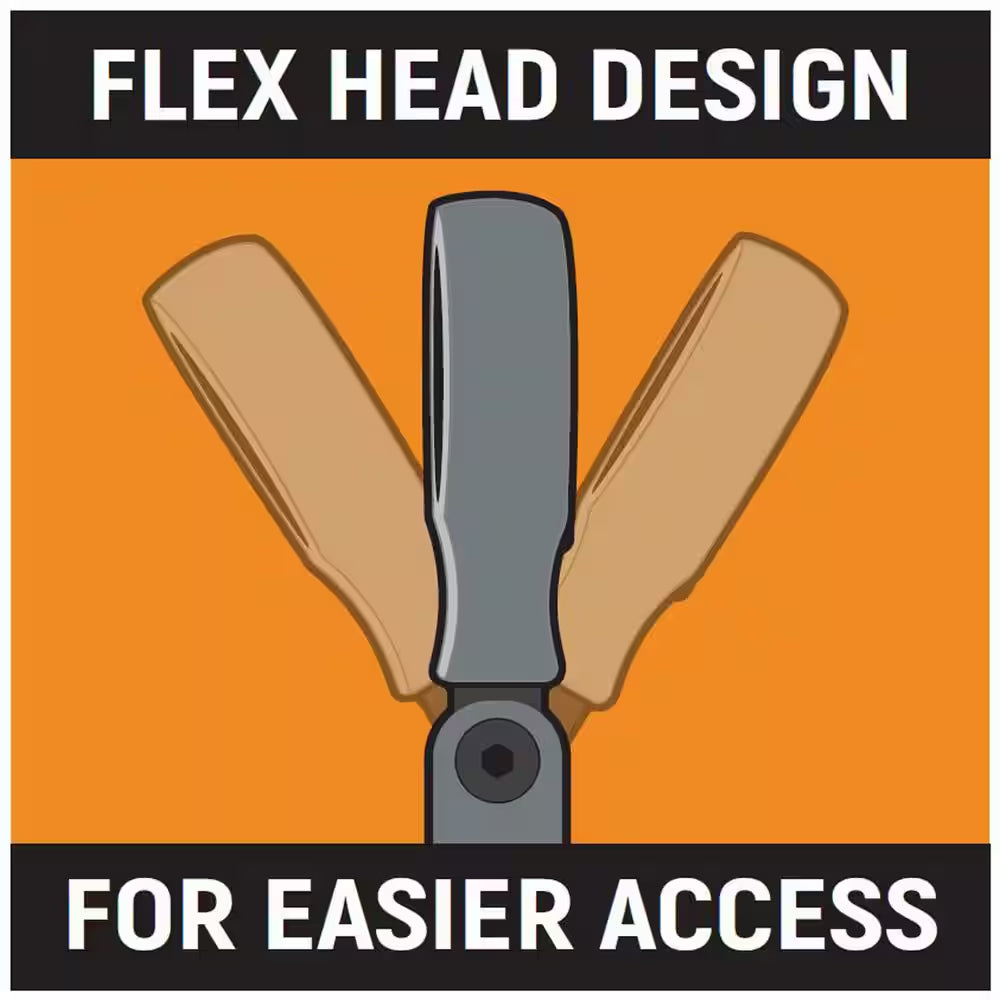 1/4 In. Drive 72-Tooth Quick Release Locking Flex Slim Head Ratchet