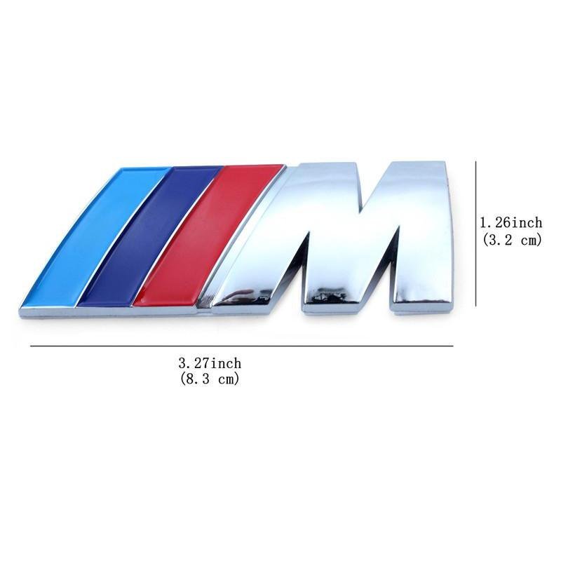 20 pieces Car Accessories Emblem Badge For Bmw M-Power ///M-Power - Revved Up Tools