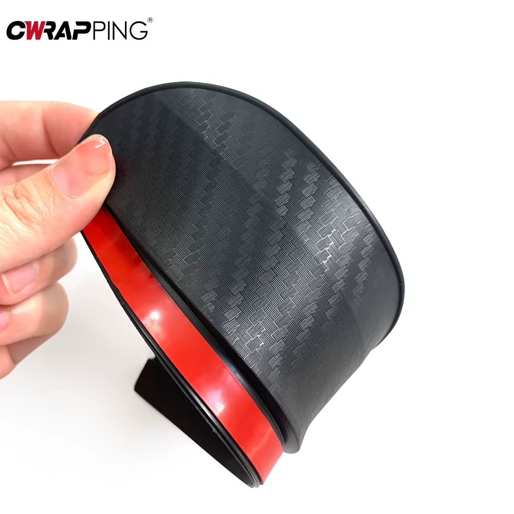 2PCS Car Rearview Mirror Rain Eyebrow Carbon Fiber Sun Visor Shade Cover Protector Clear Vision for Rain Car Mirror Accessories - Revved Up Tools