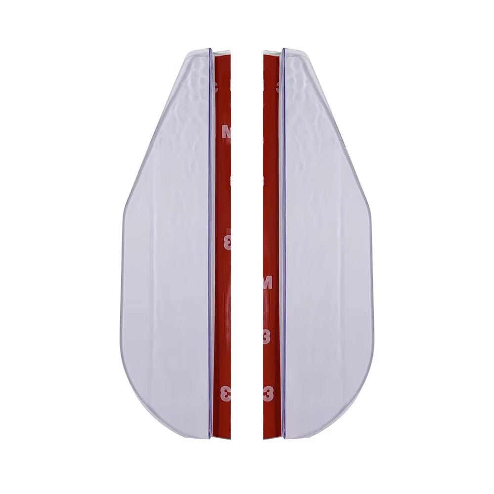 2PCS Car Rearview Mirror Rain Eyebrow Carbon Fiber Sun Visor Shade Cover Protector Clear Vision for Rain Car Mirror Accessories - Revved Up Tools