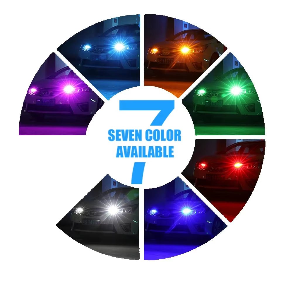 2PCS W5W Led T10 Car Light COB Glass 6000K White Auto Automobiles License Plate Lamp Led Dome Read DRL Bulb Style 12V - Revved Up Auto