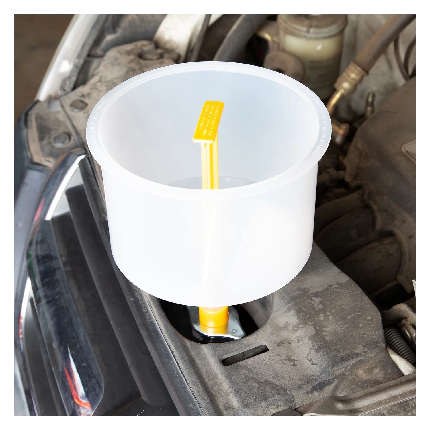 No-Spill Coolant Funnel Kit, 15 Piece Fluid & Oil Funnel Set