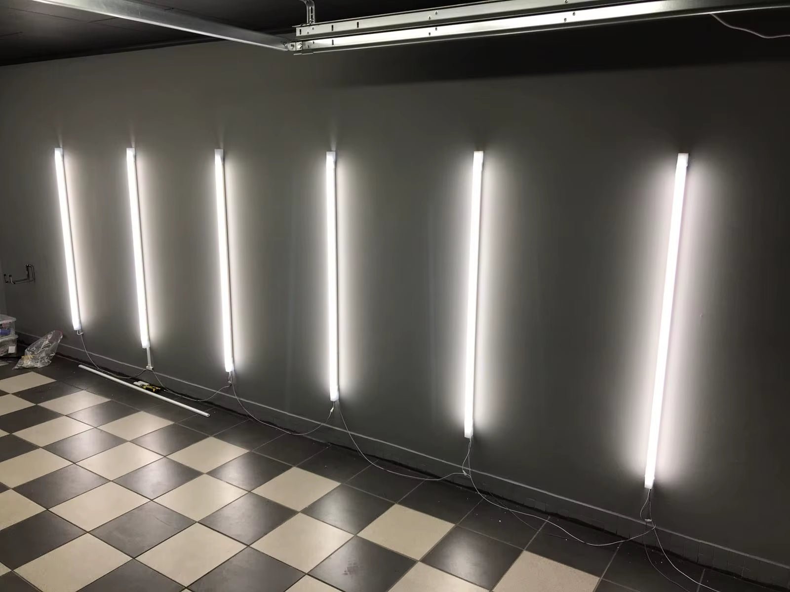 6PCS Auto Spa High Performance Commercial System LED Detailing Car Workshop Light Wall Led Bar - Revved Up Tools