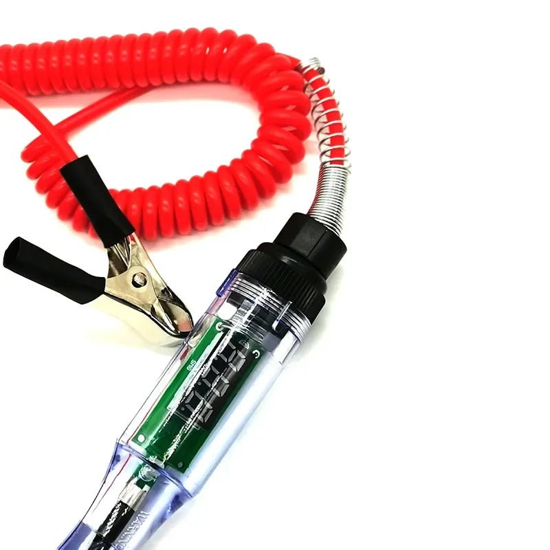 6V 12V 24V Car Truck Voltage Circuit Tester Auto Car Diagnostic Probe Test Pen Light Bulb Electric Measuring Pen Repair Tools - Revved Up Auto