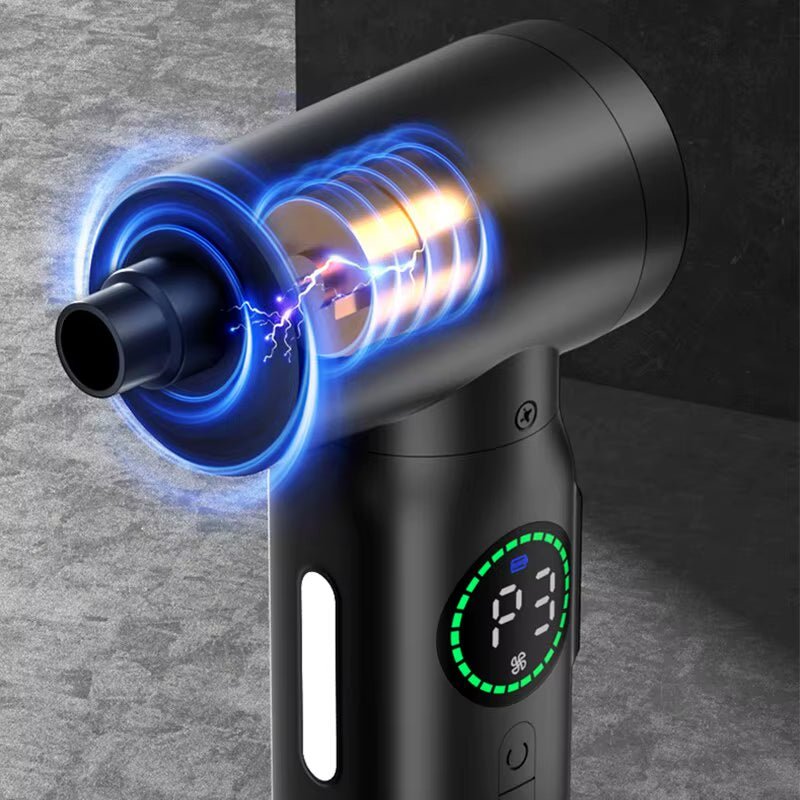 7500Mah Wireless Portable Air Duster Dust Blowing Inflatable 2 in 1 Vehicle Mounted Duster Blowers for Keyboard Computer Cleani - Revved Up Auto