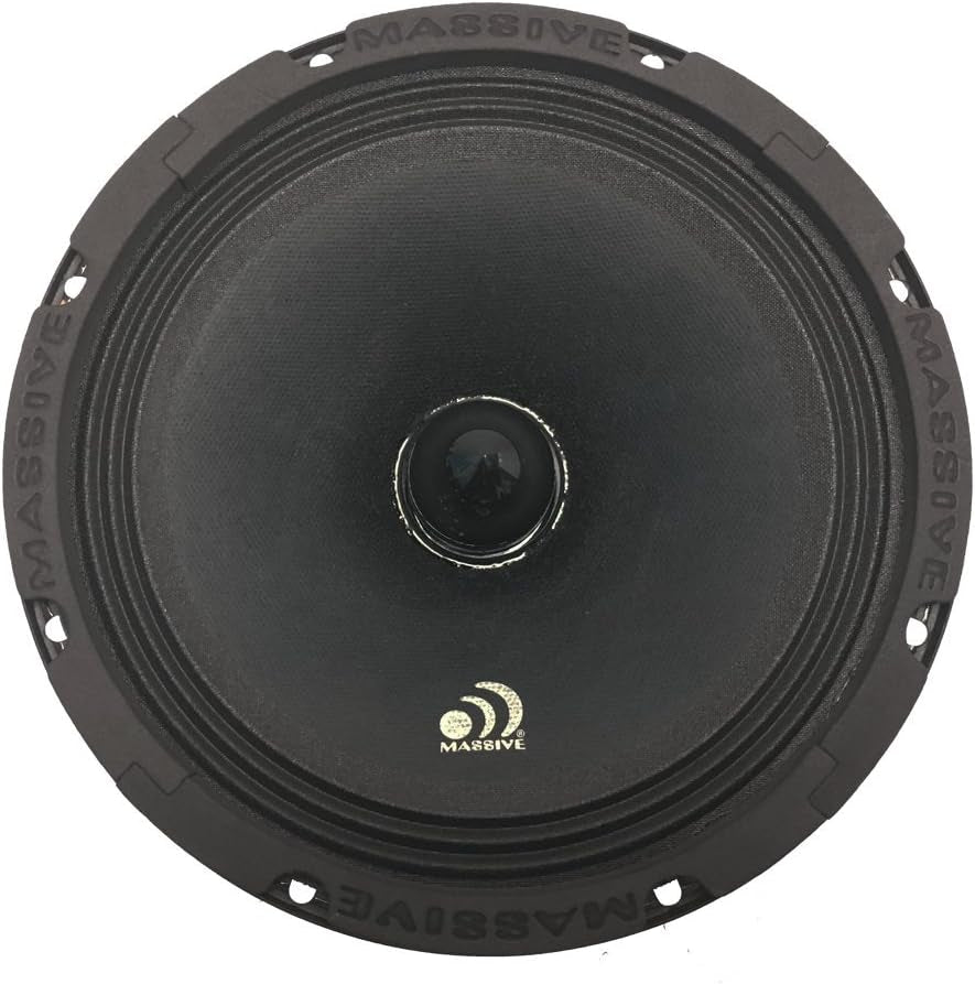 8" Midrange, 150W RMS, 300W Max, 8Ohm V.C. 96 Db Sensitivity 4 Pc - Revved Up Tools