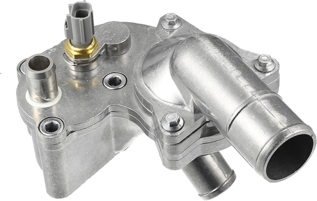 Aluminum Alloy Thermostat Assembly with Housing Sensor for Ford for Mustang 4.0L 2005 2006 2007 2008 2009 2010 5R3Z8592BA - Revved Up Tools