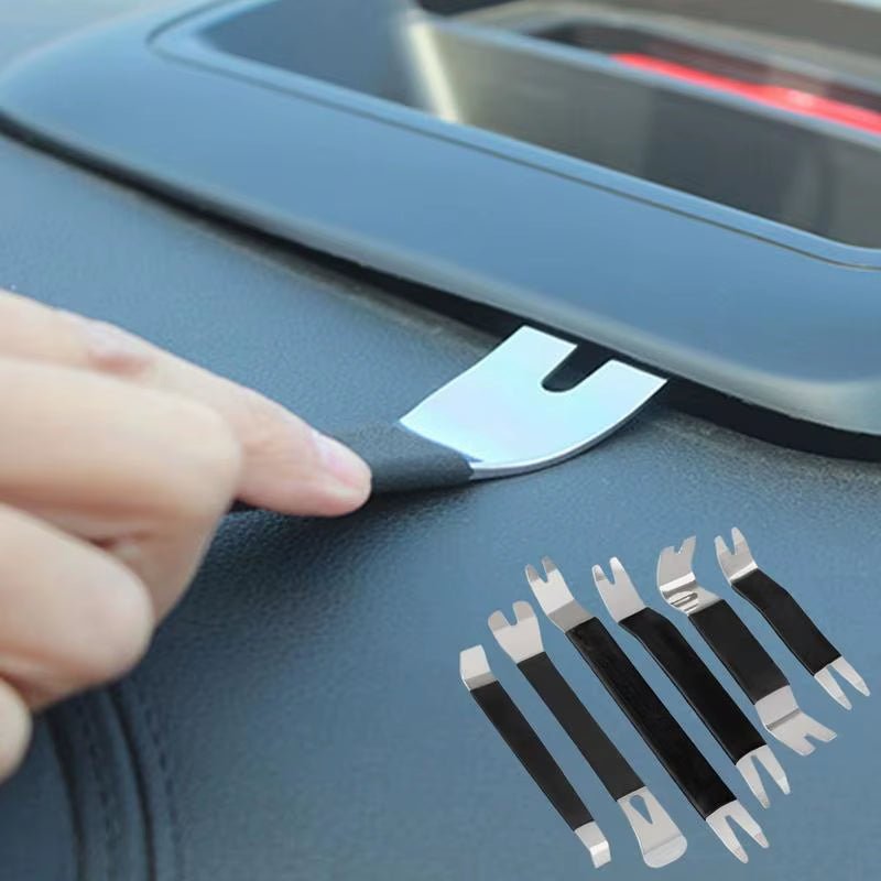 Auto Trim Removal Tool Kit 6X Automotive Trim Removal Tool Set Trim Tool Kit Multi - Function Auto Body Tools for Car Door Clip - Revved Up Auto