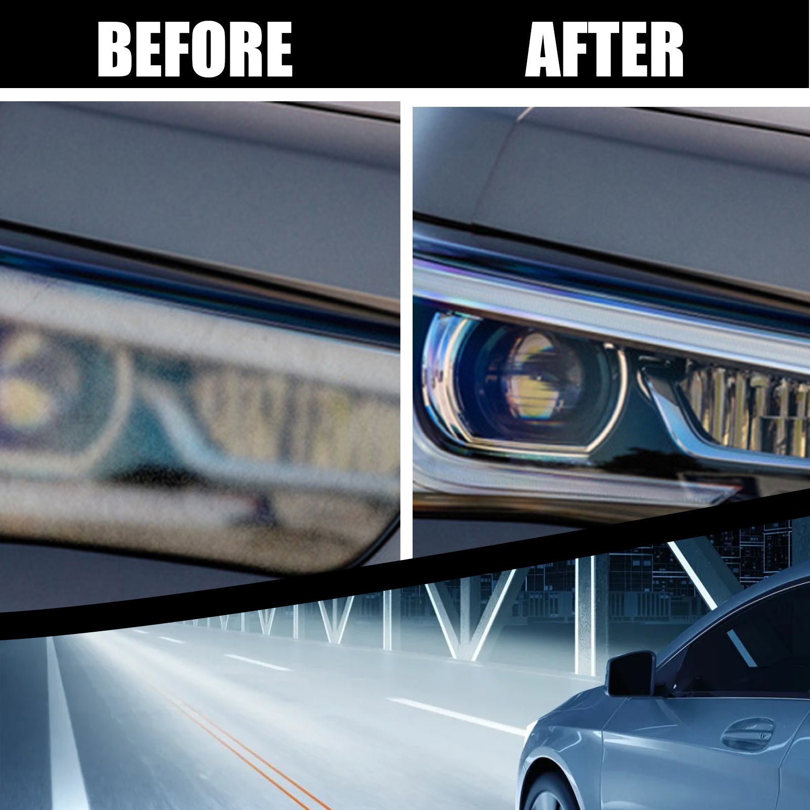 Automotive Headlight Repair Fluid - Revved Up Tools