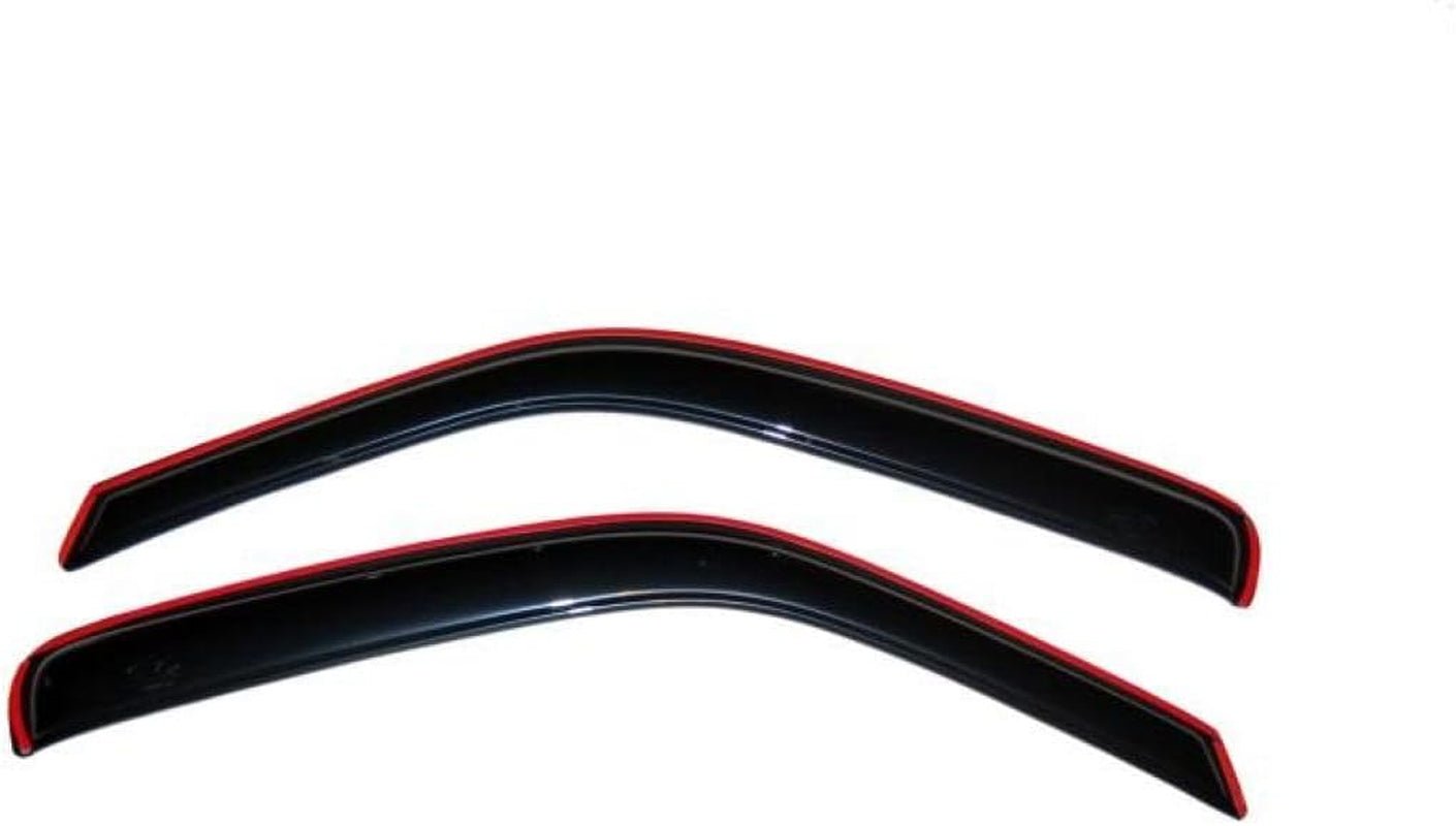 [AVS] In - Channel Rain Guards for 1999 - 2007 Mazda B3000; 1999 - 2009 Mazda B4000 Extended Cab; 1999 - 2011 Ford Ranger Supercab | Window Vent Visors, 2 Pcs. - Smoke | 192083 - Revved Up Auto