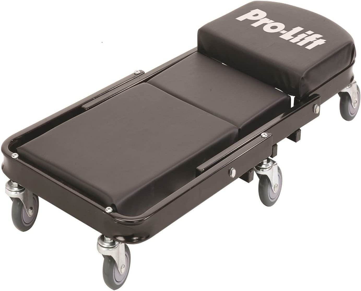 C - 9100 Black 40" Foldable Z Creeper (450 Pounds) - Revved Up Auto