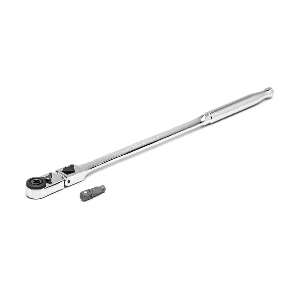 1/4 In. Drive 72-Tooth Quick Release Locking Flex Slim Head Ratchet