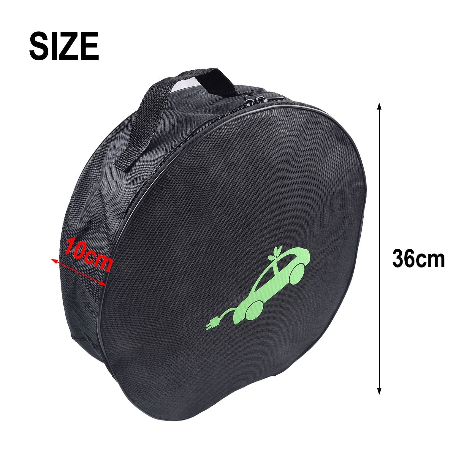 Car Charging Cable Storage Bag Jumper Carry Bag for Electric Vehicle Charger - Revved Up Auto
