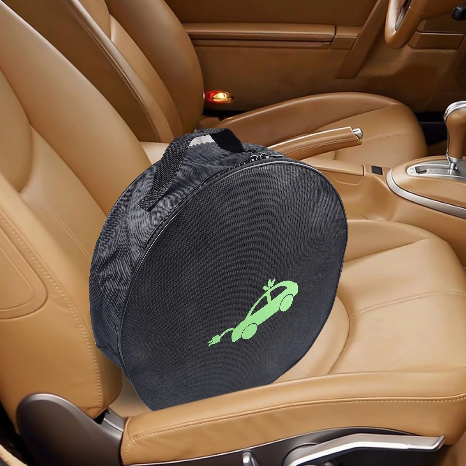 Car Charging Cable Storage Bag Jumper Carry Bag for Electric Vehicle Charger - Revved Up Auto