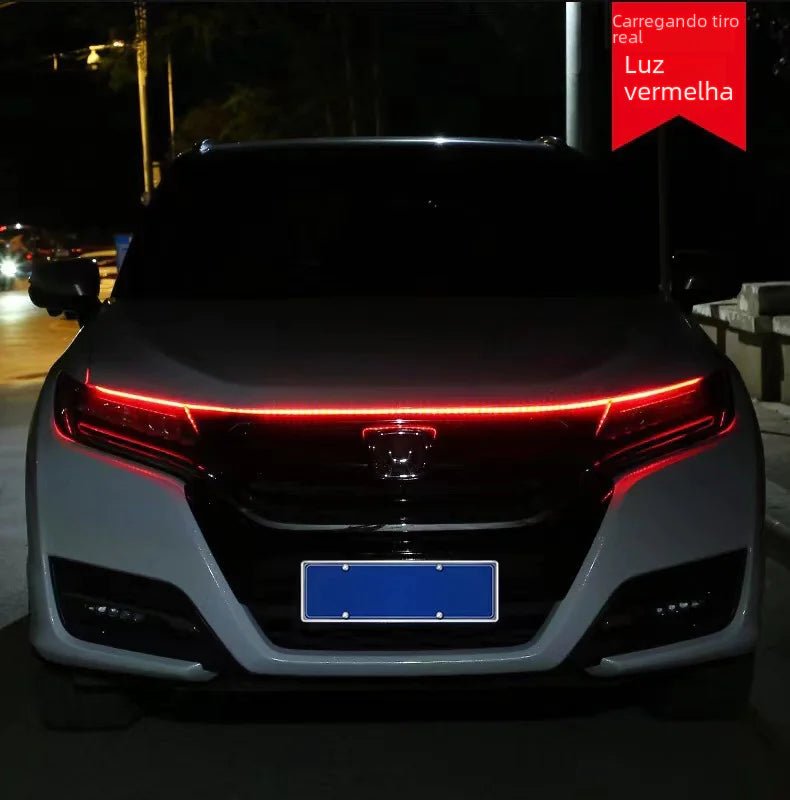 Car Start Scan LED Daytime Running Lights with Hood Decor - Revved Up Tools