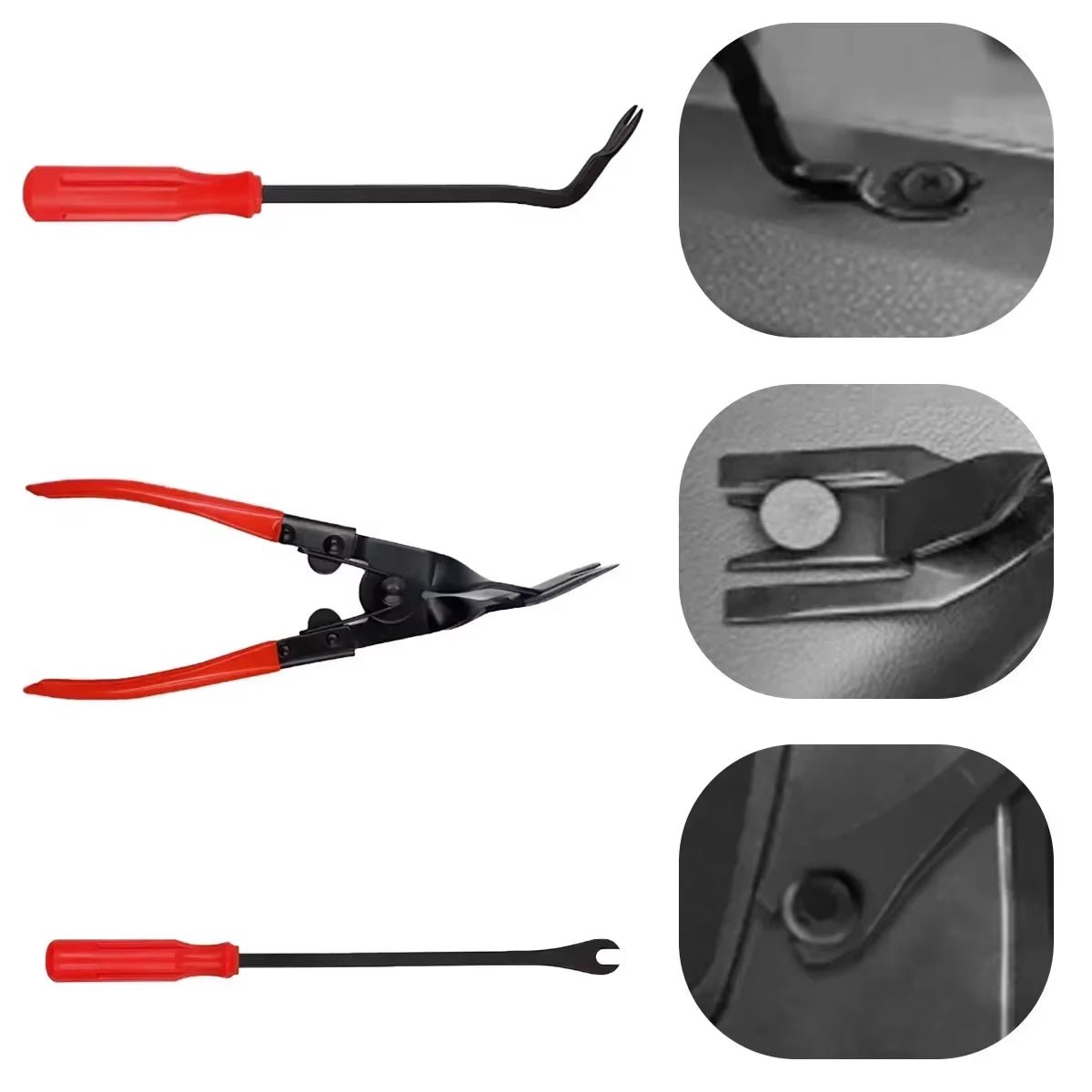 Car Tools Car Interior Disassembly Kit Panel Trim Removal Tool Car Plastic Dismantlers Hand Complete Case Tool - Revved Up Auto