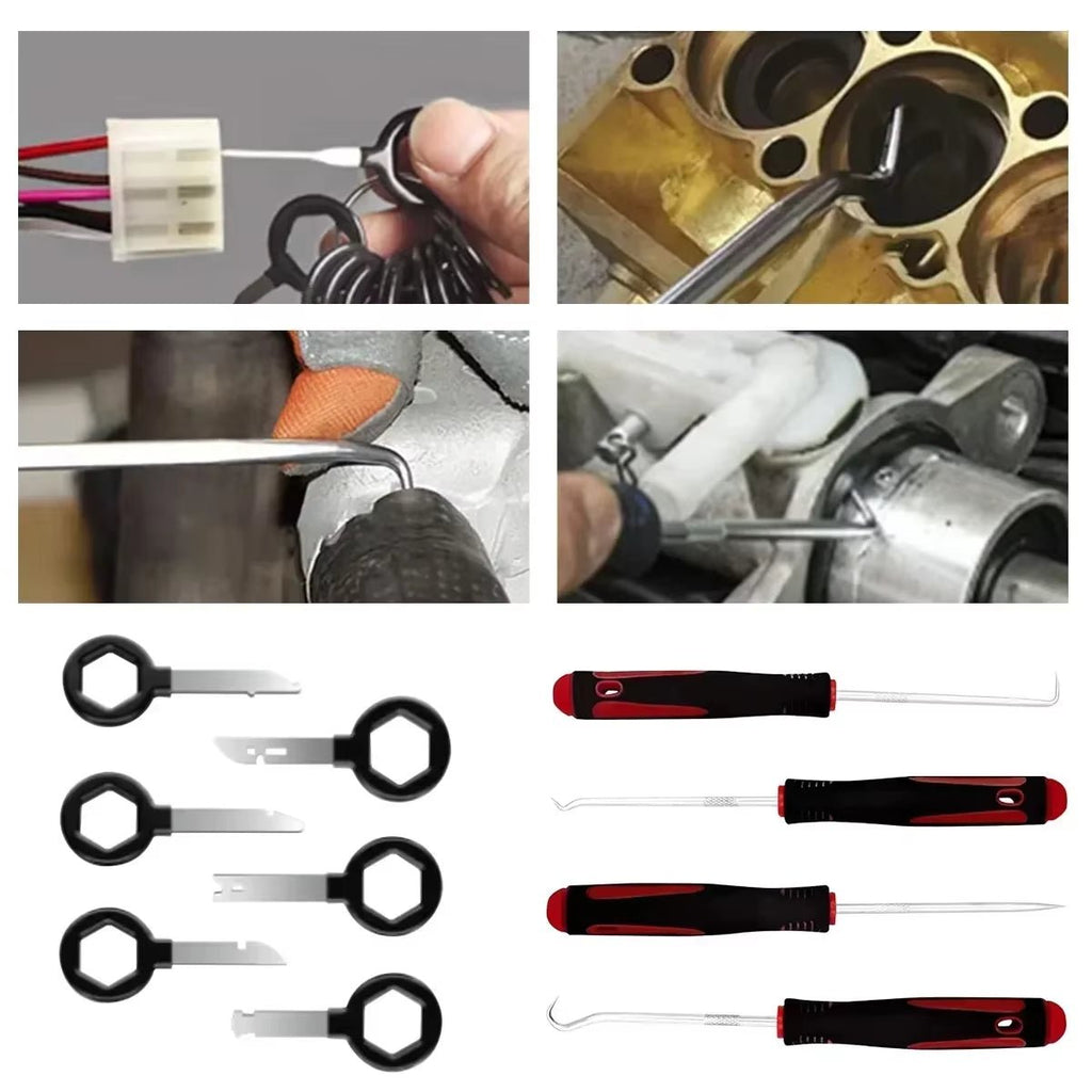 Car Tools Car Interior Disassembly Kit Panel Trim Removal Tool Car Plastic Dismantlers Hand Complete Case Tool - Revved Up Auto