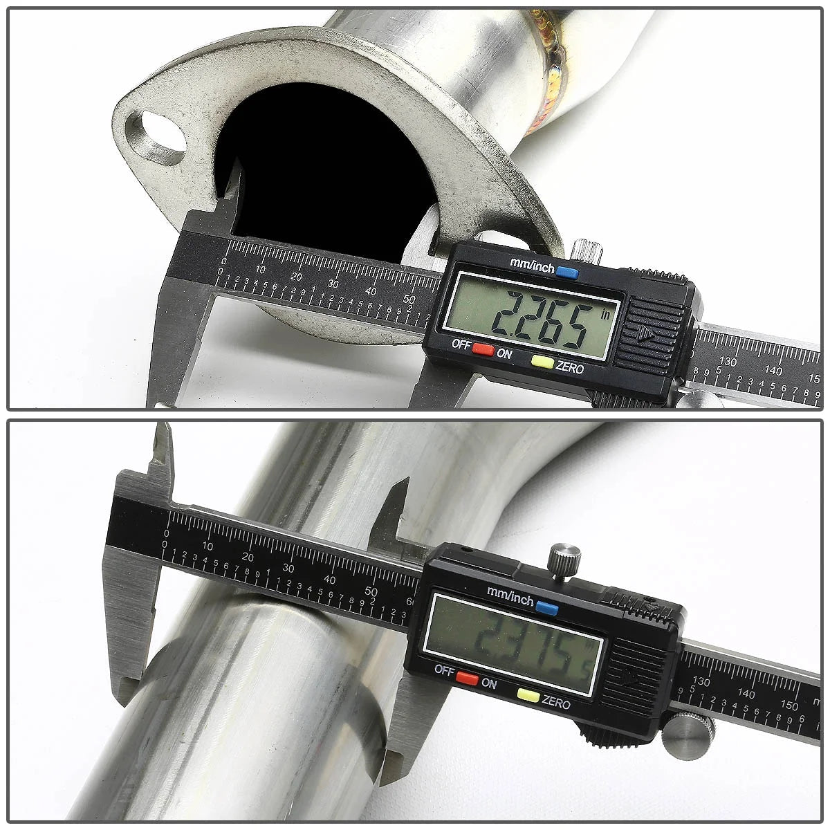 CBE-HC922-NRT for 1992 to 2000 Honda Civic EG 2/4DR Stainless Steel 4" Rolled Muffler Tip Catback Exhaust System 93 94 95 96 97 98 99 - Revved Up Tools