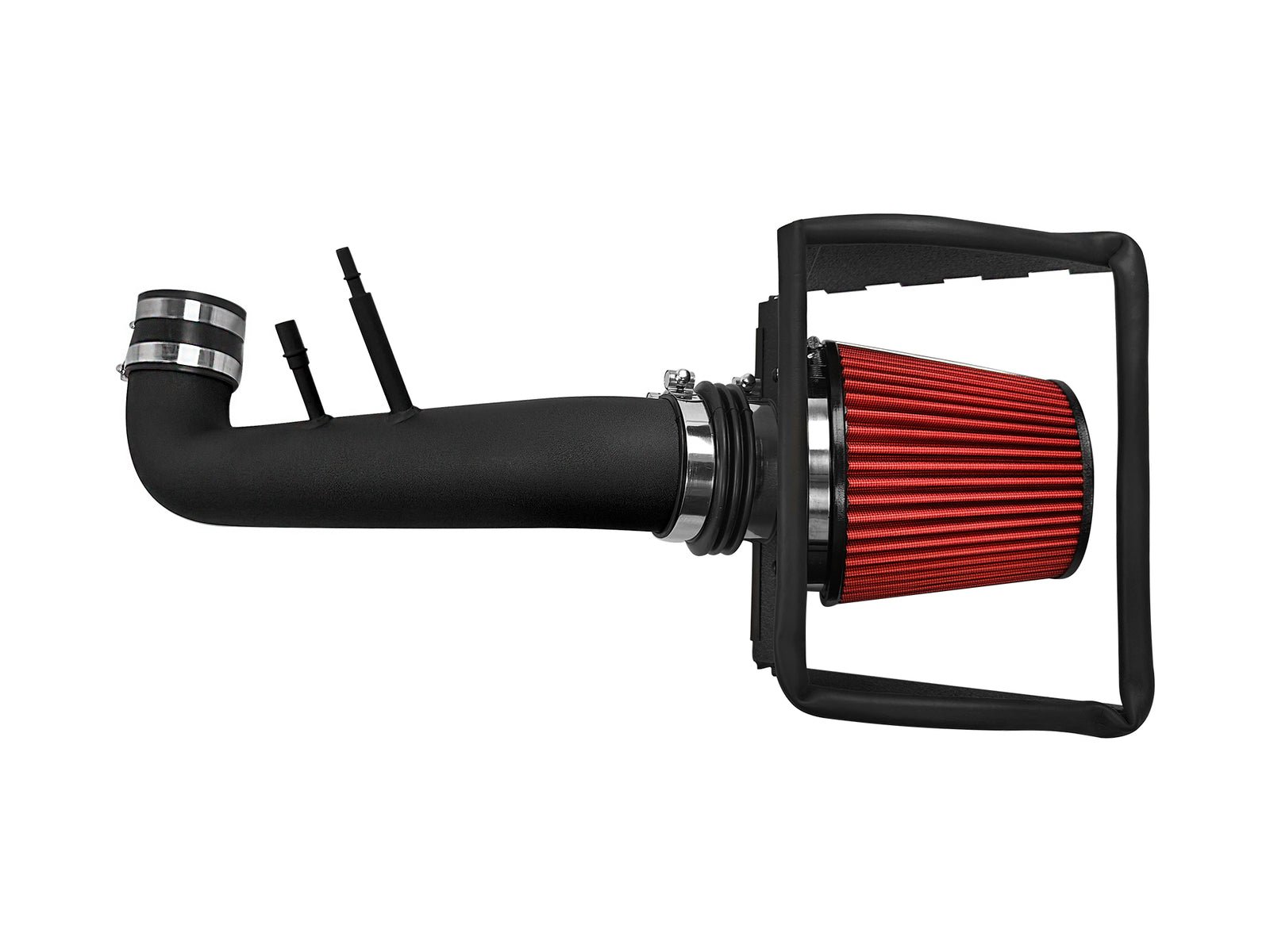 Cold Air Intake for 2015-2020 Ford F-150 5.0L V8 Wrinkle Black - Revved Up Tools