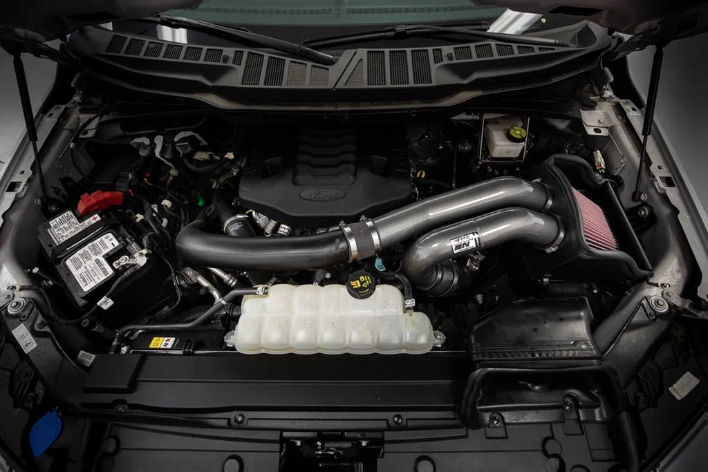 Cold Air Intake Kit: High Performance, Increase Horsepower: Compatible with 2015-2022 Ford F150, 2017-2022 Ford F150 Raptor; 77-2617KC - Revved Up Tools