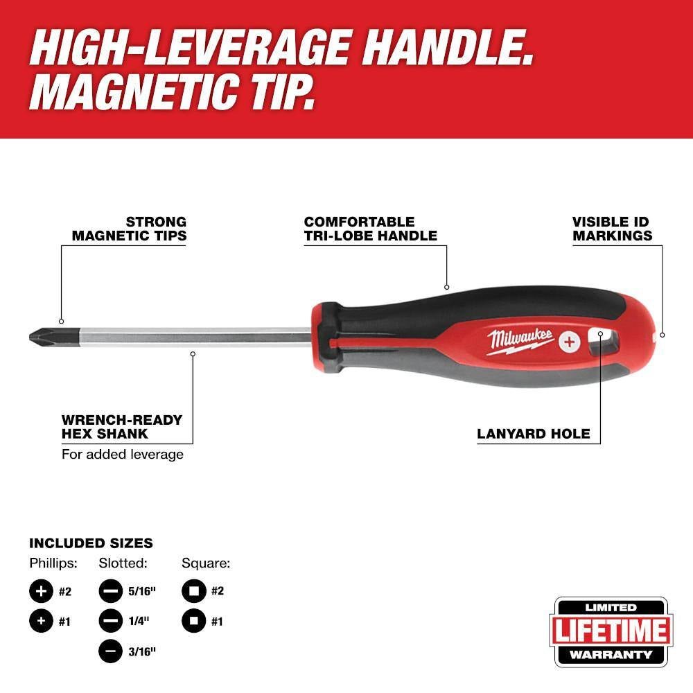 Compact Auto Lock 25 Ft. SAE Tape Measure with Fractional Scale and 9 Ft. Standout with Screwdriver Set - Revved Up Auto