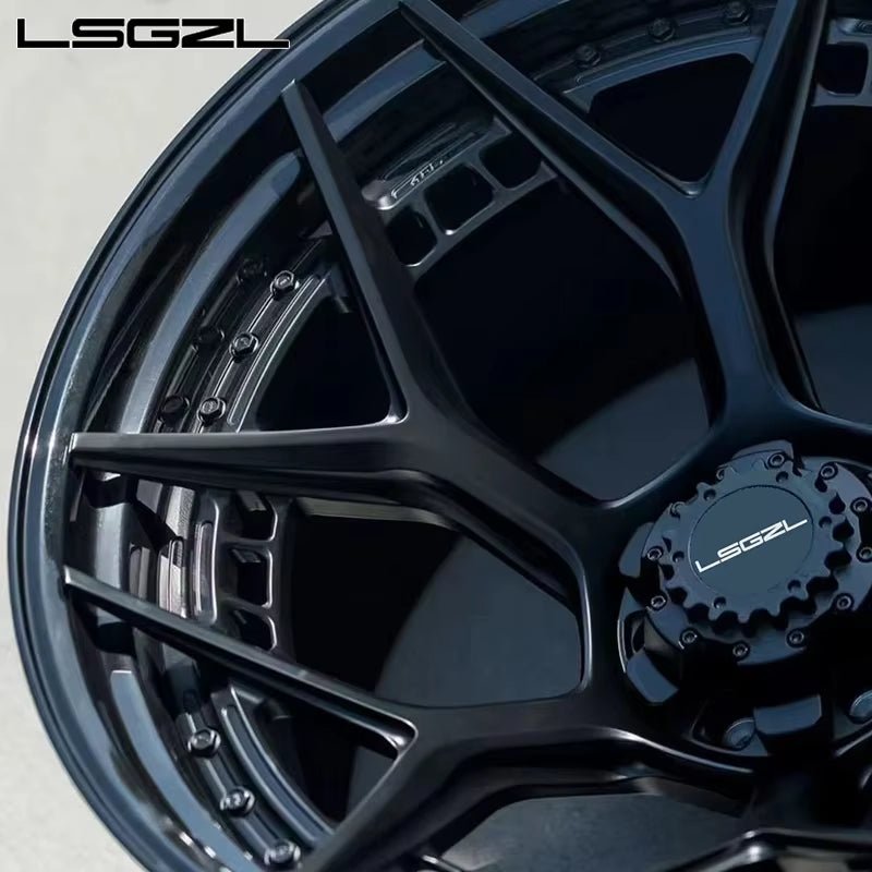 Custom Monoblock 2 Piece Luxury Forged Alloy Deep Concave Car Wheel 5X114.3 5X120 5X130 5X112 15 18 19 20 22 Inch Rim - Revved Up Tools