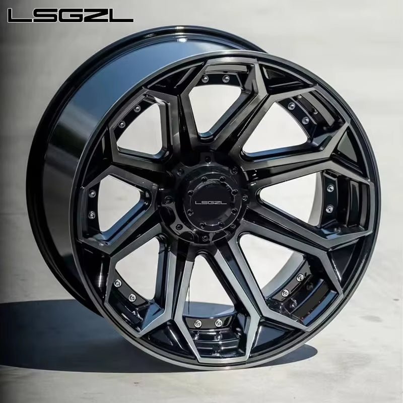 Custom Monoblock 2 Piece Luxury Forged Alloy Deep Concave Car Wheel 5X114.3 5X120 5X130 5X112 15 18 19 20 22 Inch Rim - Revved Up Tools