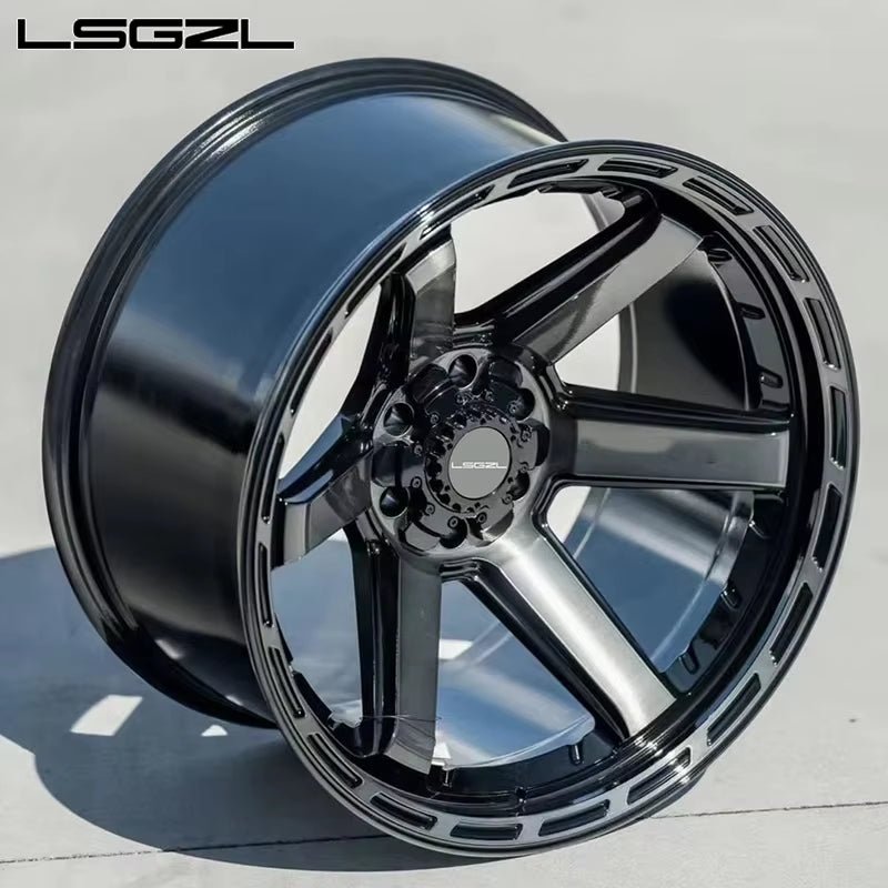 Custom Monoblock 2 Piece Luxury Forged Alloy Deep Concave Car Wheel 5X114.3 5X120 5X130 5X112 15 18 19 20 22 Inch Rim - Revved Up Tools