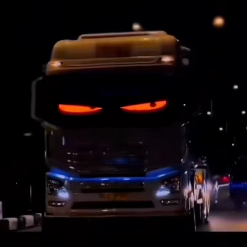Flexible LED Sign Board Customize LED Sign Display Smart Programmable Eye LED Screen Truck Panel Led Matrix Panel for Truck - Revved Up Auto