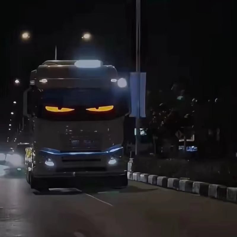 Flexible LED Sign Board Customize LED Sign Display Smart Programmable Eye LED Screen Truck Panel Led Matrix Panel for Truck - Revved Up Auto