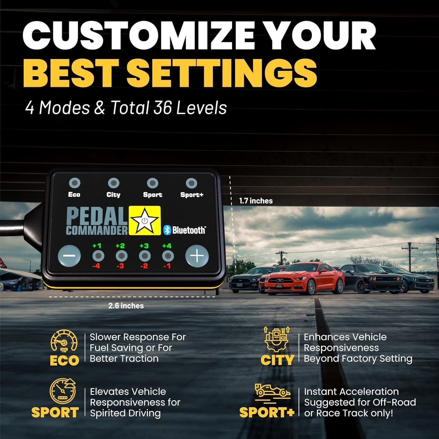 for Lexus IS 2014 - 2025 Throttle Response Controller - Fits 3Rd Gen 200T, 300, 350, RWD, AWD, Convertible, F Sport (2.0L, 2.5L, 3.5L) Lexus IS Accessories - Revved Up Auto