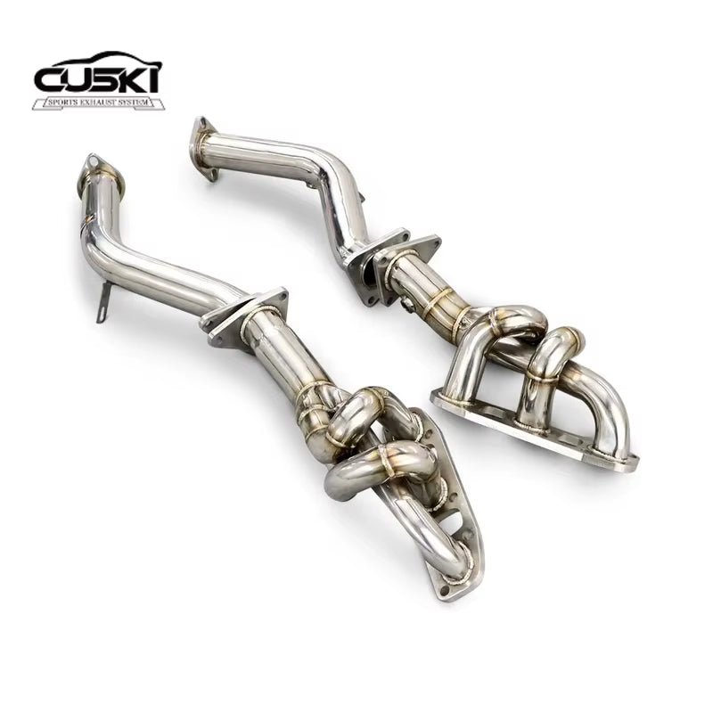 High Performance Exhaust Manifold Header for Infiniti G25 G37 2.5L 3.7L 2010-2018 Stainless Steel Exhaust Auto Parts Exhaust Sys - Revved Up Tools