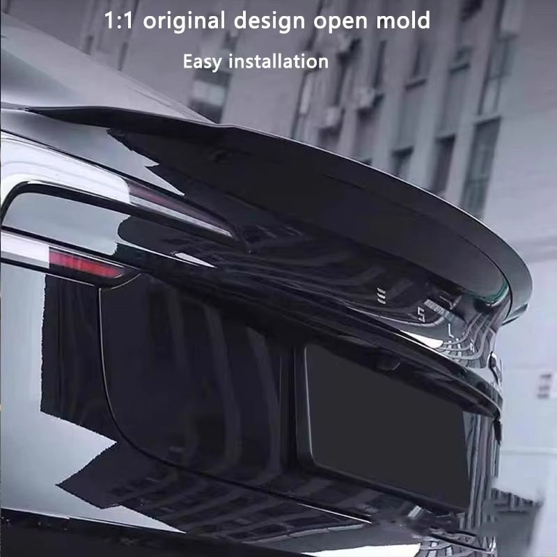 High Performance Real Carbon Fiber Spoiler for Tesla Model 3 Highland 2024 Car Original Trunk Tail Wing Car Exterior Accessories - Revved Up Tools