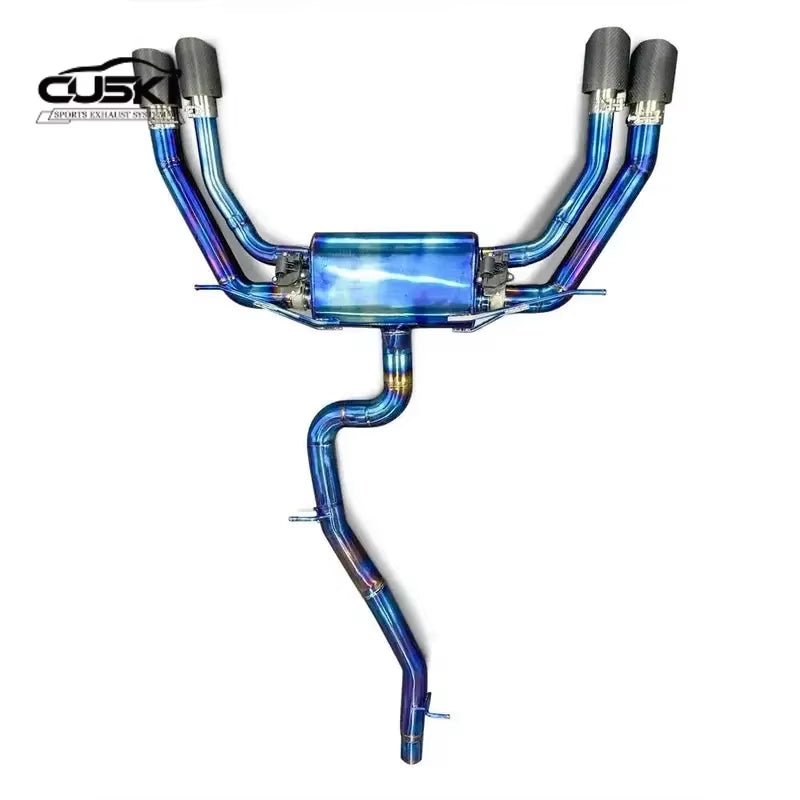 High Performance Titanium Alloy Valve Exhaust Muffler Applicable to Audi S3 2.0T 2015-2023 Exhaust Auto Parts Exhaust System - Revved Up Tools