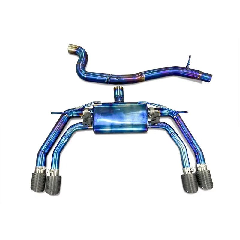 High Performance Titanium Alloy Valve Exhaust Muffler Applicable to Audi S3 2.0T 2015-2023 Exhaust Auto Parts Exhaust System - Revved Up Tools