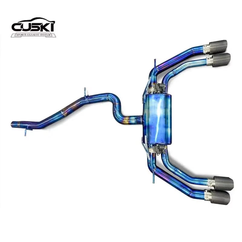 High Performance Titanium Alloy Valve Exhaust Muffler Applicable to Audi S3 2.0T 2015-2023 Exhaust Auto Parts Exhaust System - Revved Up Tools
