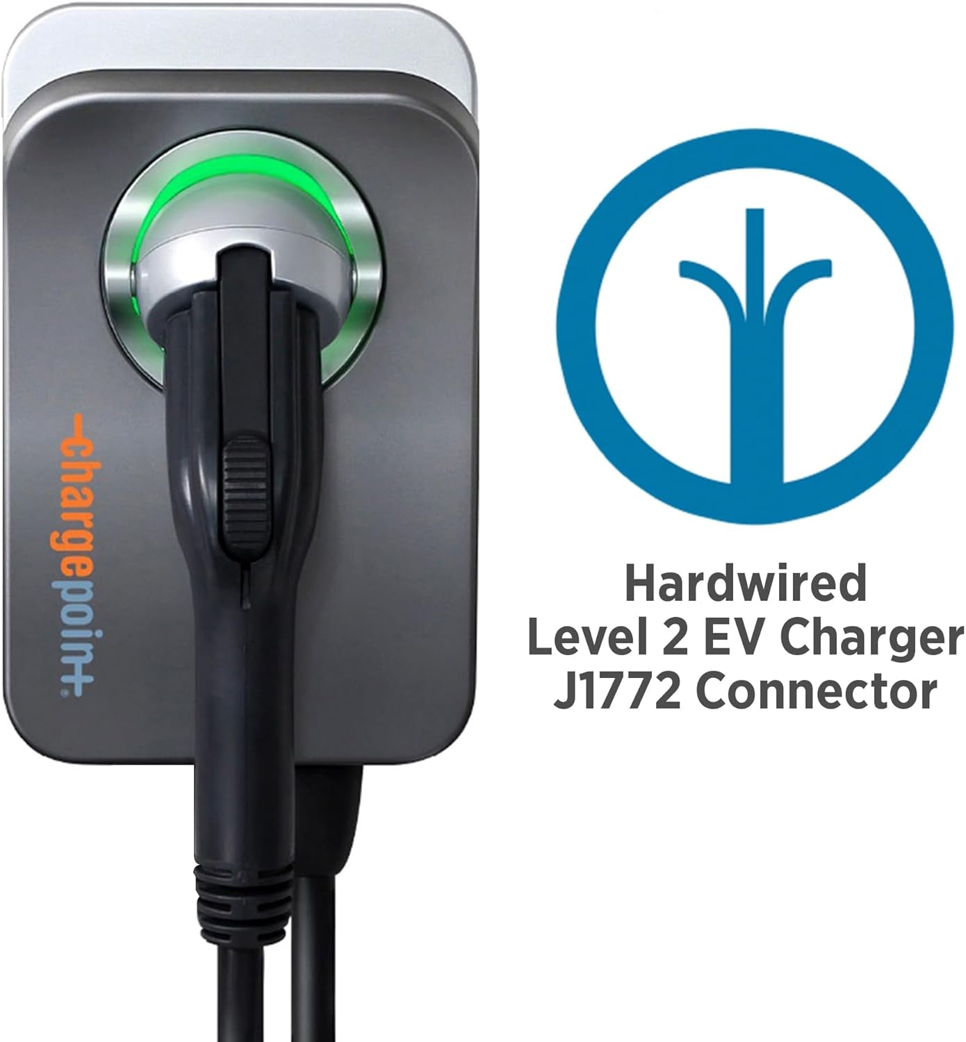 Homeflex Level 2 EV Charger J1772, Hardwired for Electric Car - Fast Smart Battery Power Charging at Home for Electric Automobile Vehicles - Revved Up Tools
