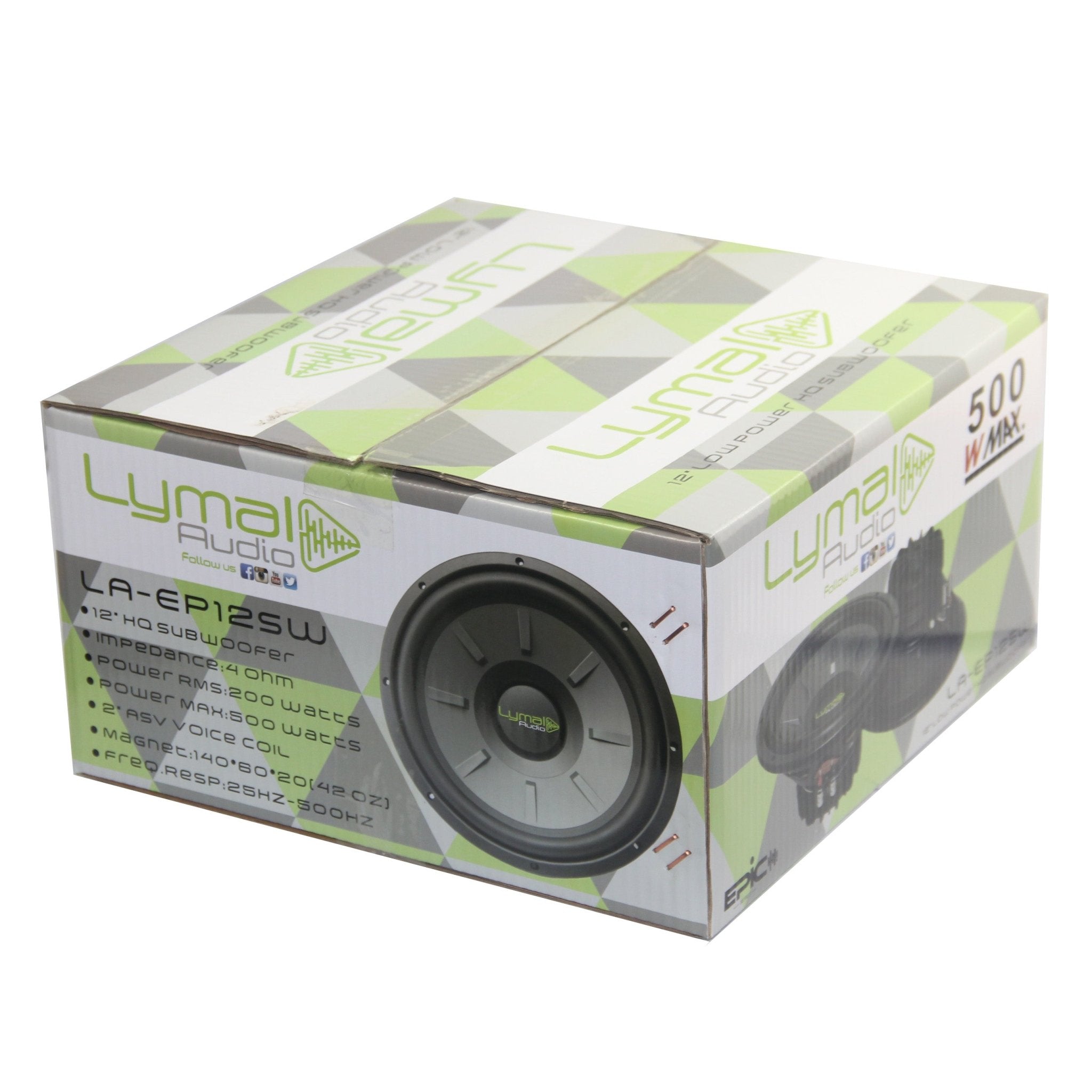 LA-EP12SW 12" High Quality Car Audio Subwoofer - Revved Up Tools