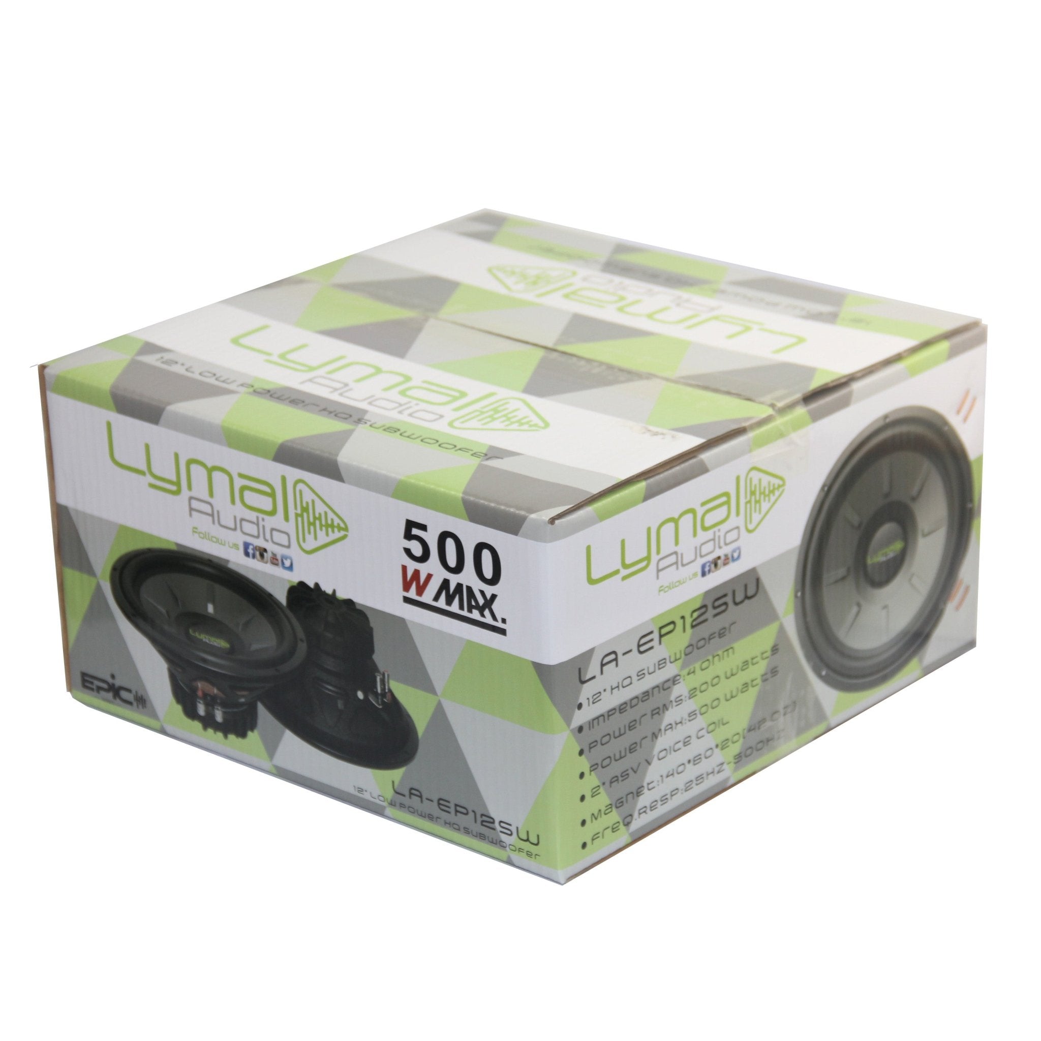LA-EP12SW 12" High Quality Car Audio Subwoofer - Revved Up Tools