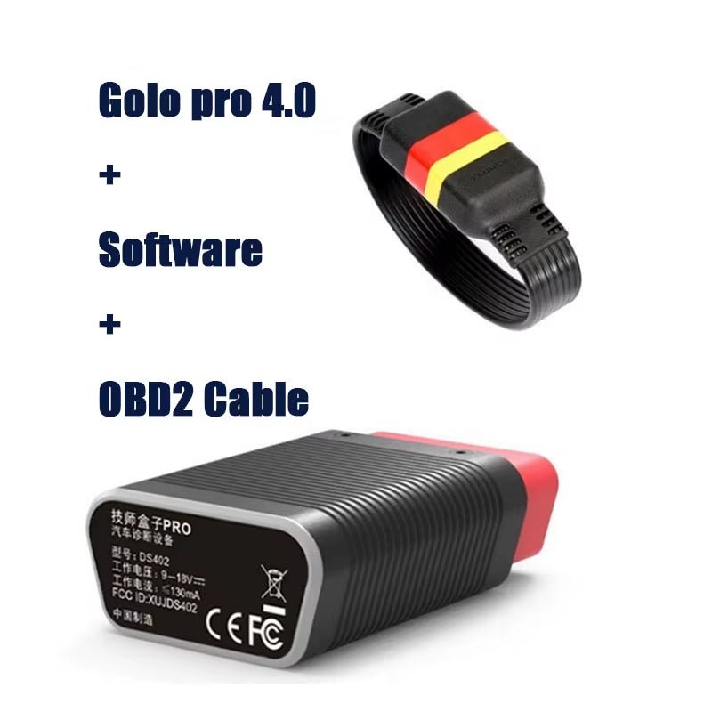 Launch X431 Pro Golo 4 Pro Лаунч OBD2 OBDII Automotive Scanner Auto Diagnostic Tool Support All System Version like Thinkdiag - Revved Up Auto