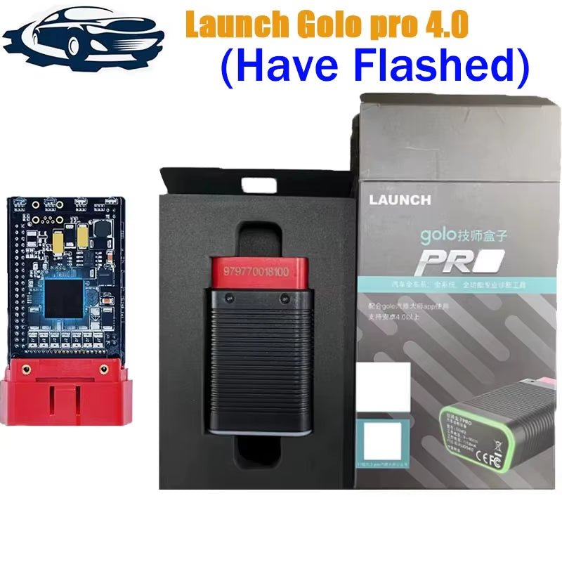 Launch X431 Pro Golo 4 Pro Лаунч OBD2 OBDII Automotive Scanner Auto Diagnostic Tool Support All System Version like Thinkdiag - Revved Up Auto