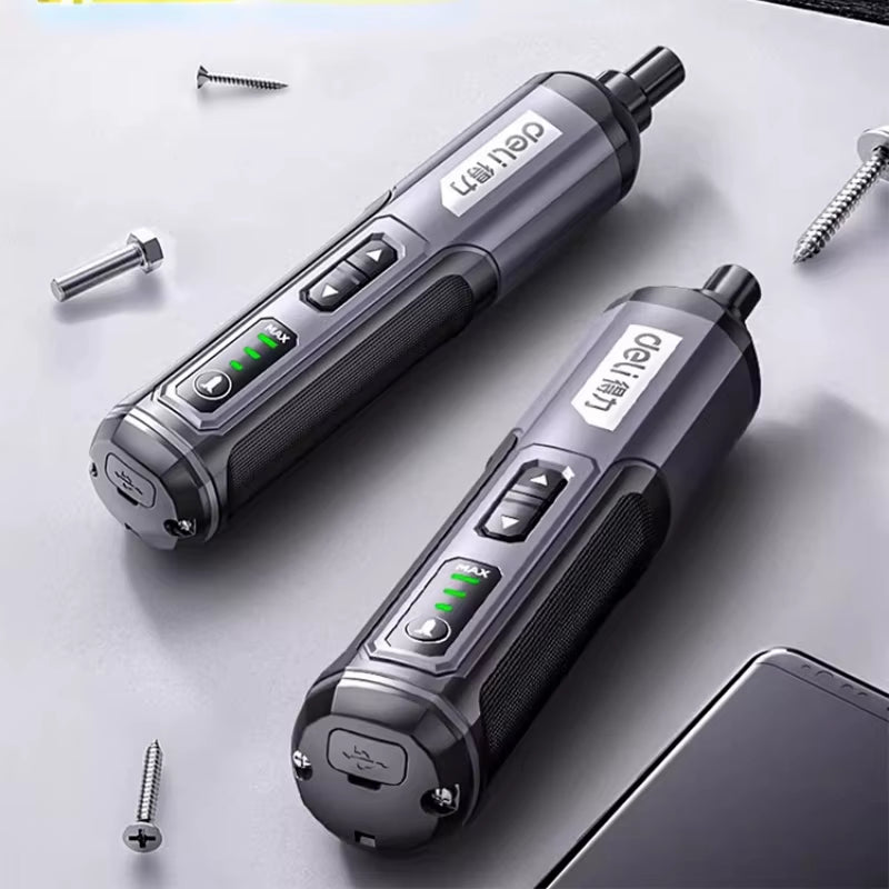 Mini Electric Screwdriver Set USB Rechargeable 2000Mah Adjustment Power Dril Multi - Function Disassembly Torque Repair Tools Kit - Revved Up Auto