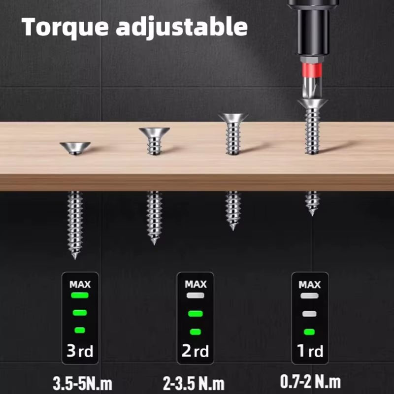 Mini Electric Screwdriver Set USB Rechargeable 2000Mah Adjustment Power Dril Multi - Function Disassembly Torque Repair Tools Kit - Revved Up Auto