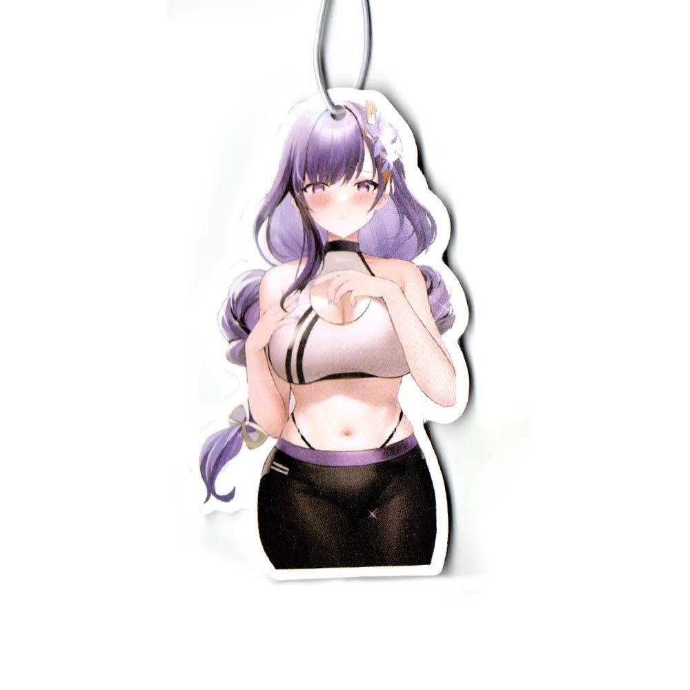 New JDM Style Performance Car Rearview Mirror Pendant Air Freshener Solid Paper Decoration Car Decoration Anime Decor - Revved Up Tools